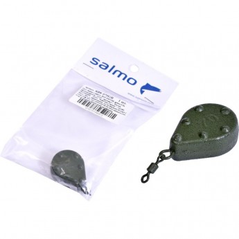 Груз SALMO с вертлюгой Bun Swivel green 070г Груз SALMO с вертлюгой Bun Swivel green 070г