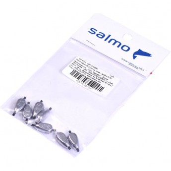 Груза SALMO Bullet на силиконовой трубке 05.0г 7Шт Груза SALMO Bullet на силиконовой трубке 05.0г 7Шт