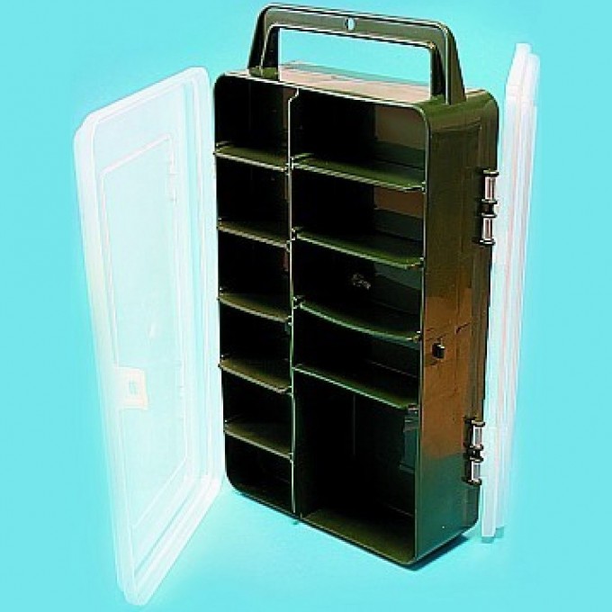 Коробка рыболовная двухсторонняя SALMO Double Sided 260х160х78 1500-82 Коробка рыболовная двухсторонняя SALMO Double Sided 260х160х78 1500-82