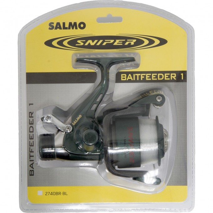 Катушка безынерционная SALMO Sniper Baitfeeder 1 40Br Блистер 2740BR-BL Катушка безынерционная SALMO Sniper Baitfeeder 1 40Br Блистер 2740BR-BL